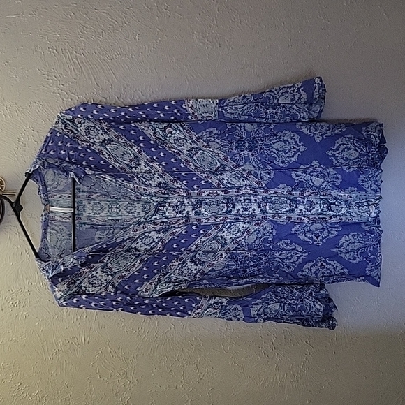 Free People Tops - Free people bell sleeve blous4